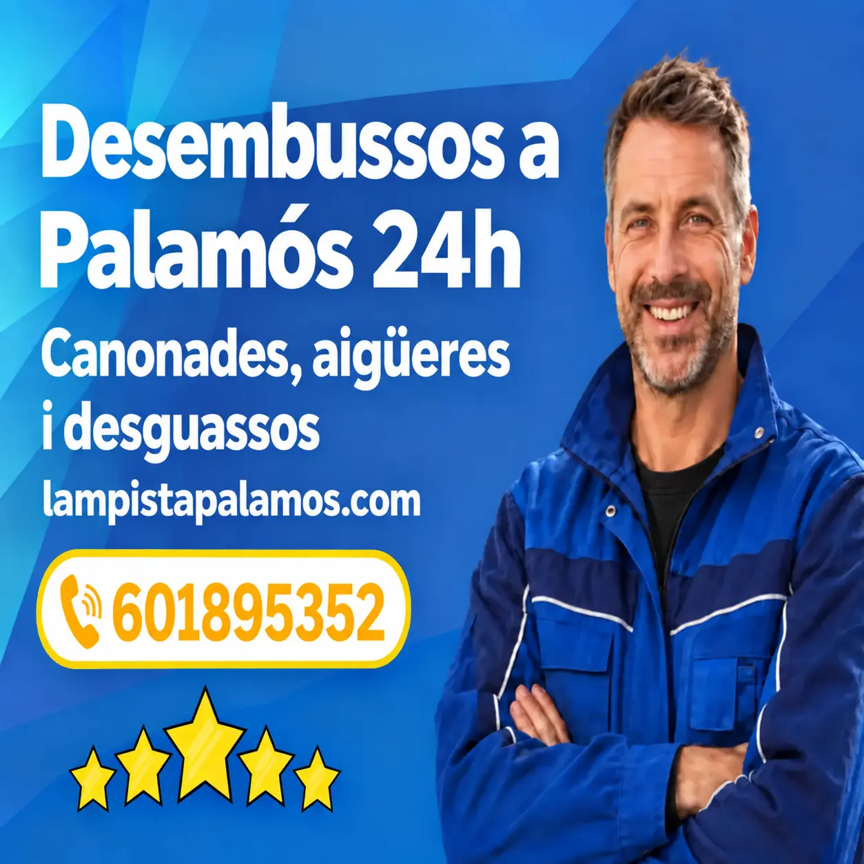 Banner de Desembussos a Palamós