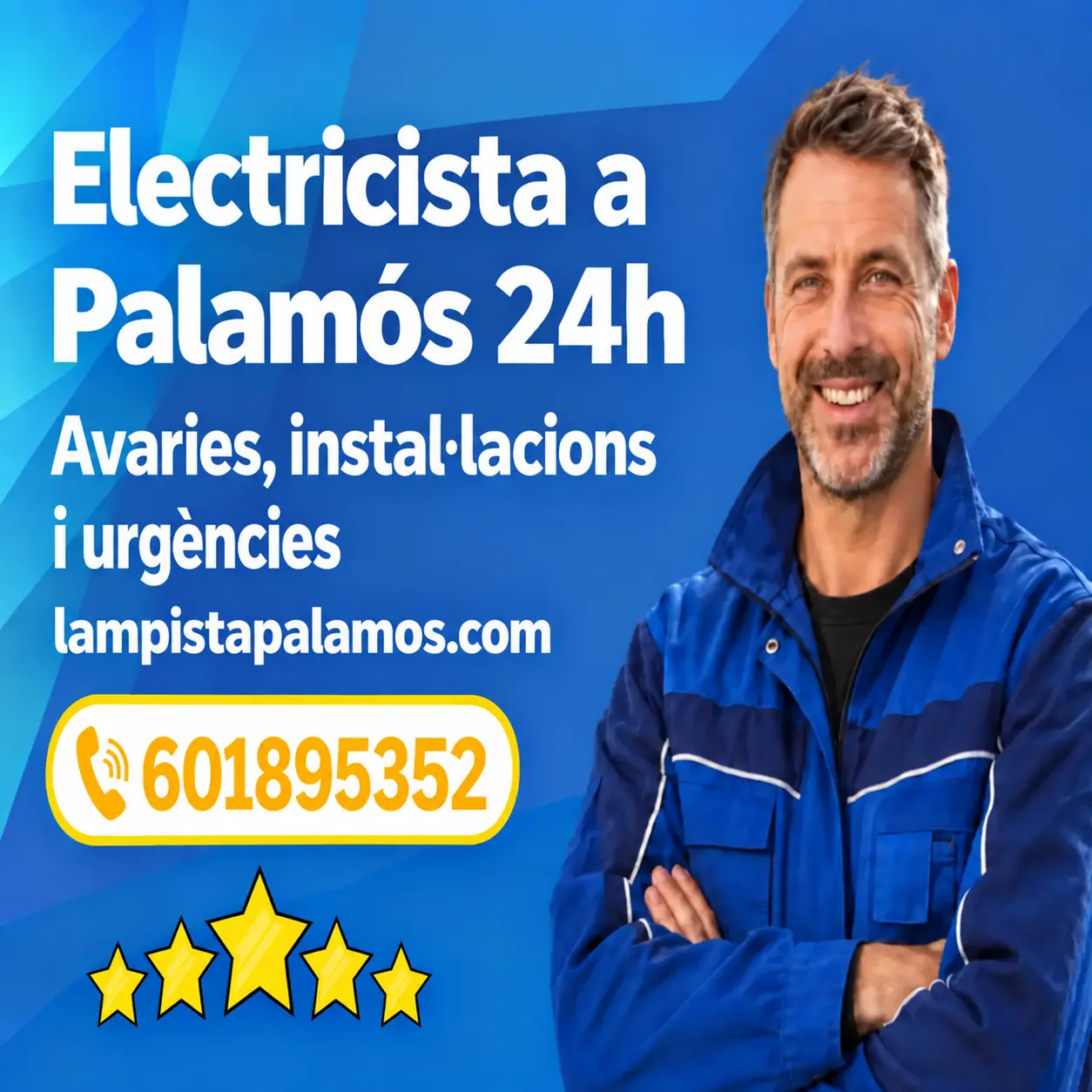 Banner d’Electricista a Palamós