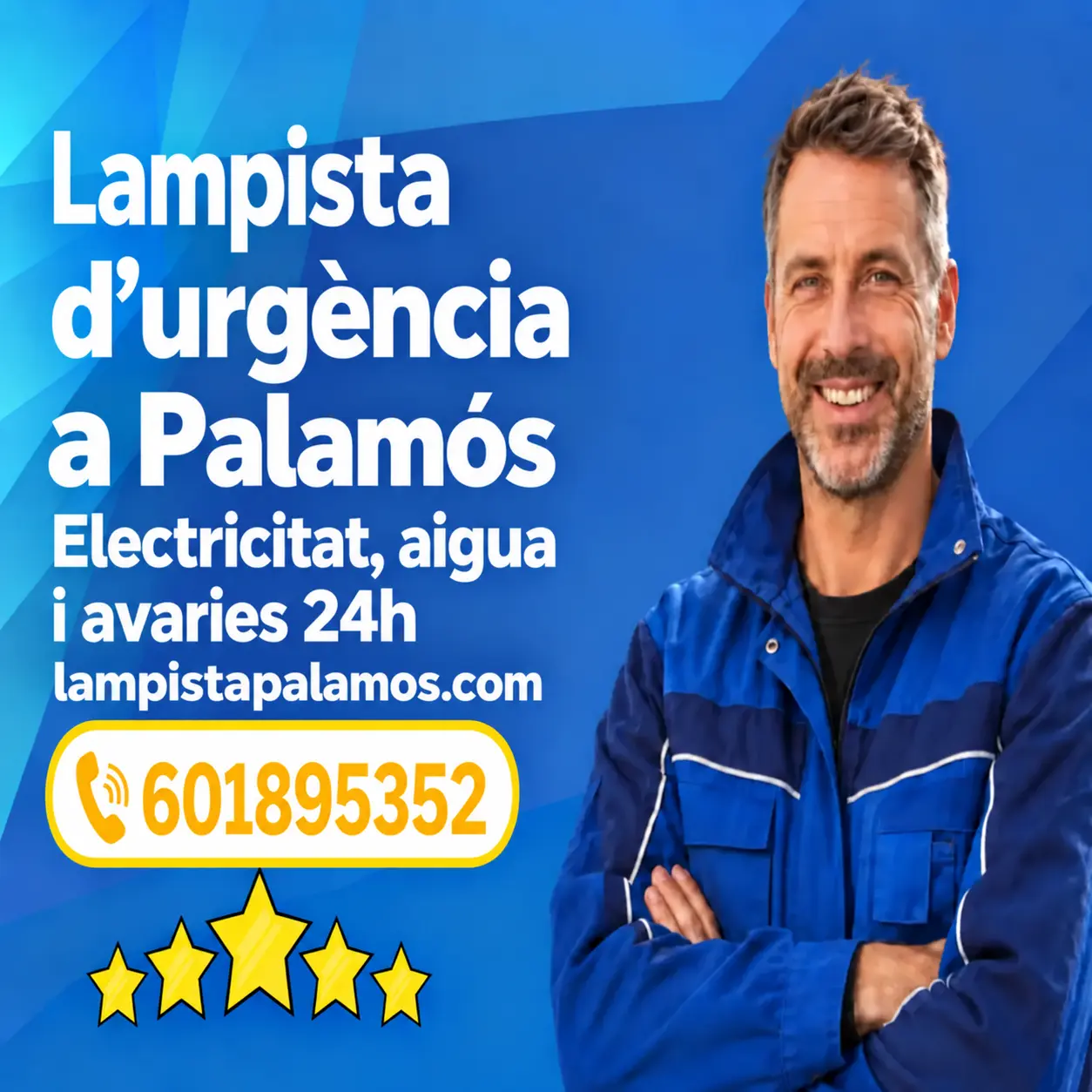 Banner de Lampista d’urgència a Palamós